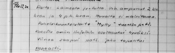 Sotap�iv�kirjasta.