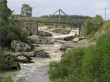 Nautelankosken silta alajuoksulta