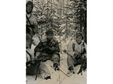 Suomalaisia sotilaita talvella mets�ss�